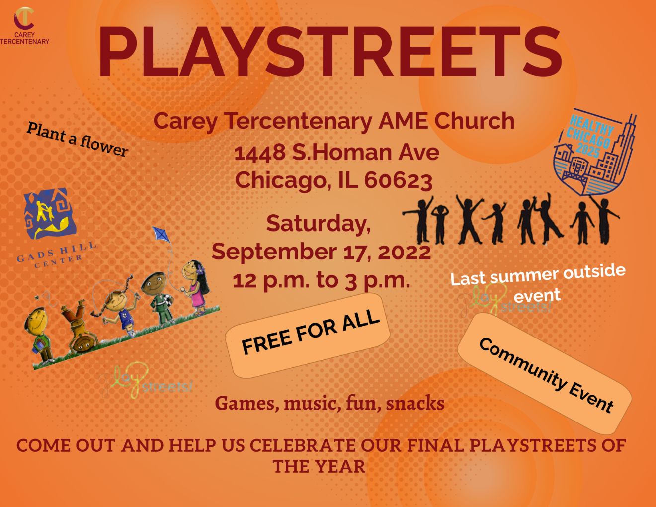 Playstreet flyer